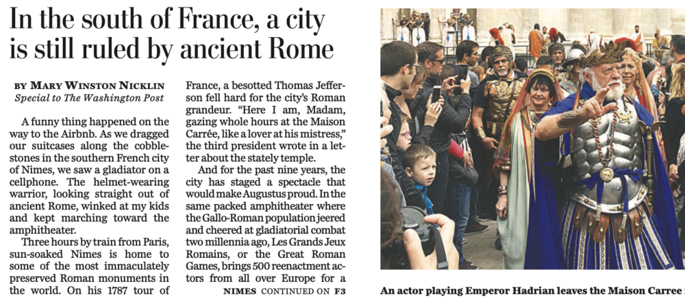 In the south of France, Nimes celebrates and preserves ancient Rome